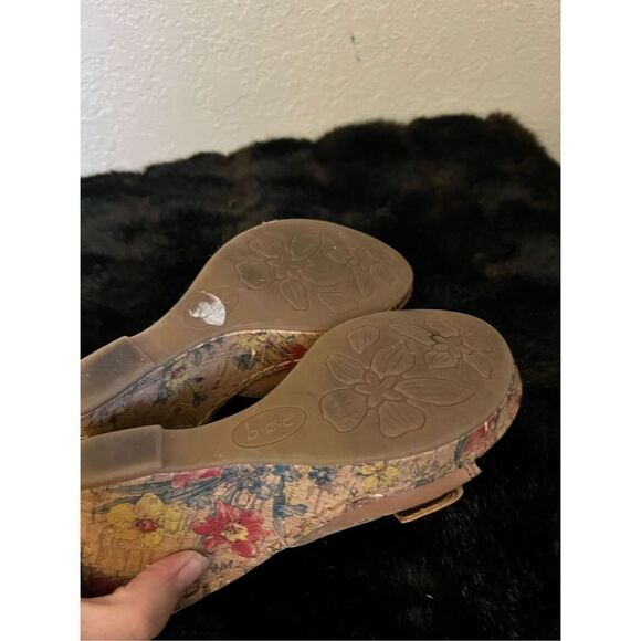 Boc floral platform sandals Sz 6 - Picture 7 of 7